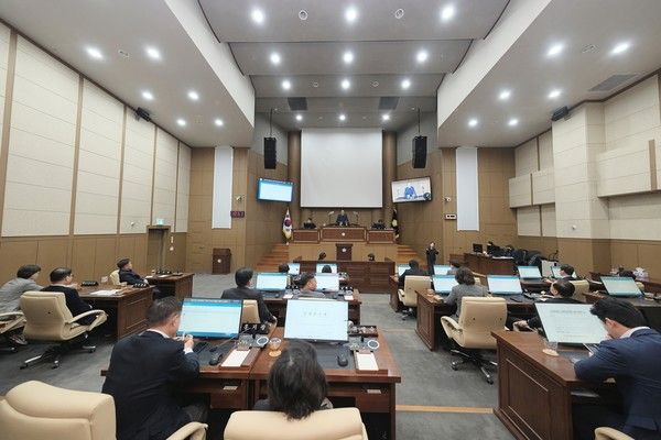 마포구의회 제272회 정례회 모습(사진제공=마포구의회)