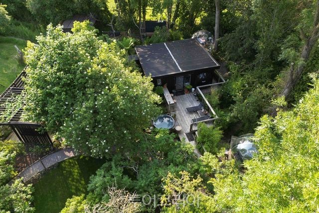 영국 목가적인 분위기의 프라이빗 미니 스파 리조트