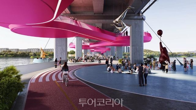 설계공모 당선작(The Longest Gallery) 이미지.서울시 제공