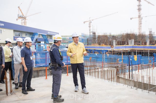 인천 서구, 오는 30일까지 우기 대비 건축공사현장 특별점검 실시[사진=인천서구]