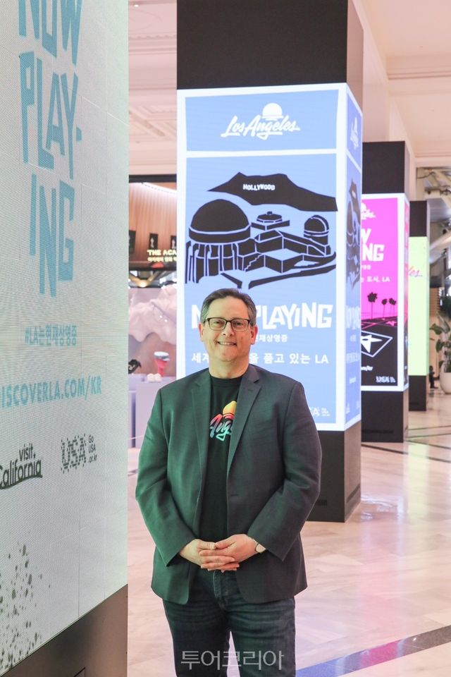 로스앤젤레스관광청 아담 버크 청장 @센트럴시티