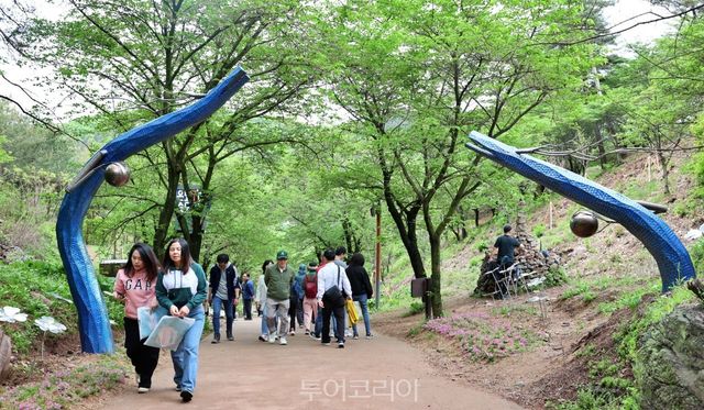 농다리 용고개/사진-진천군