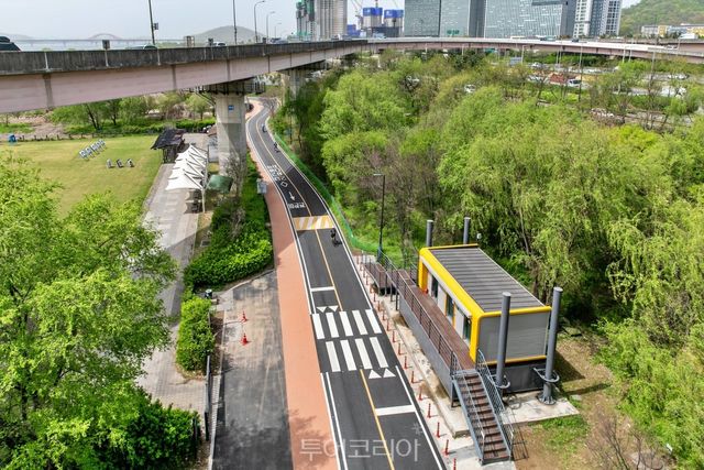 15코스 가양대교 코스 전경