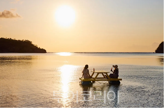 리조나레 괌 /선셋비어가든'/ 사진제공= 리조나레 괌 한국 사무소