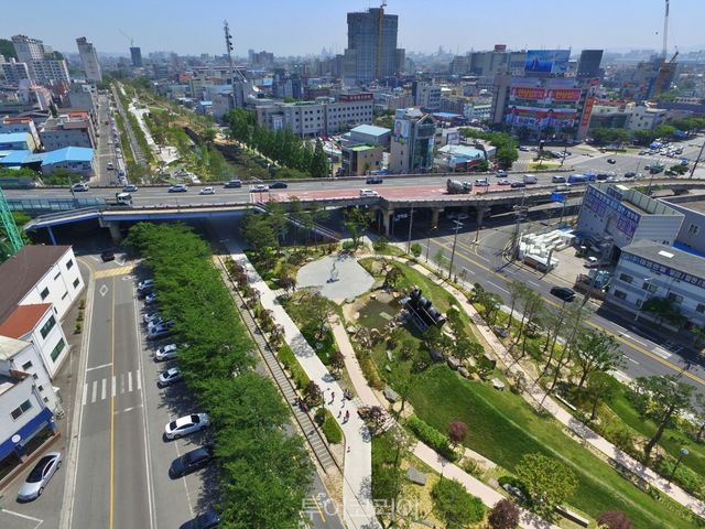 경북 포항시 포항철길숲/사진-산림청