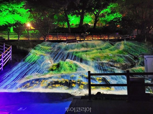 노산 빛공원/사진-사천시