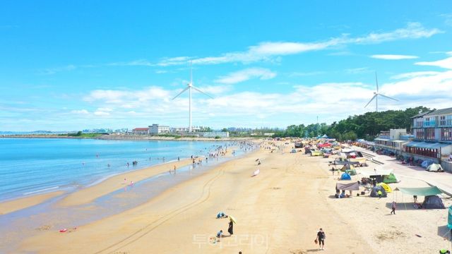 대부도 방아머리해변 전경/사진-안산시