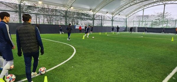 동계 전지훈련 모습. /사진-영광군