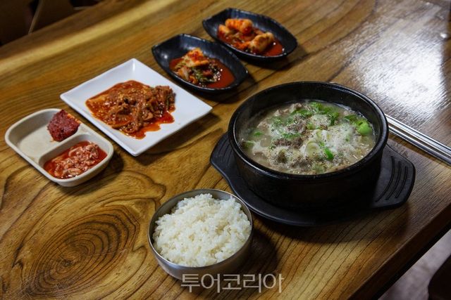 용인중앙시장 순댓국
