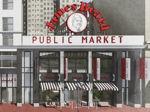제임스 비어드 퍼블릭 마켓 조감도 James Beard Public Market /사진-오리건관광청