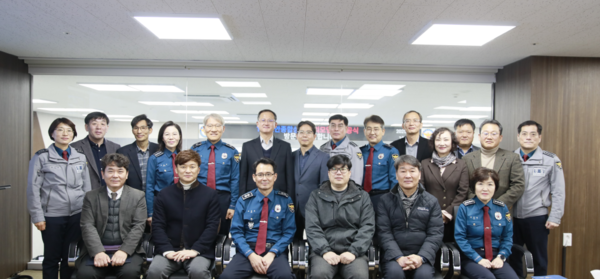 전남도경찰청은 15일 112치안종합상황실 리모델링을 기념해 준공식을 개최했다. /사진-전남도경찰청