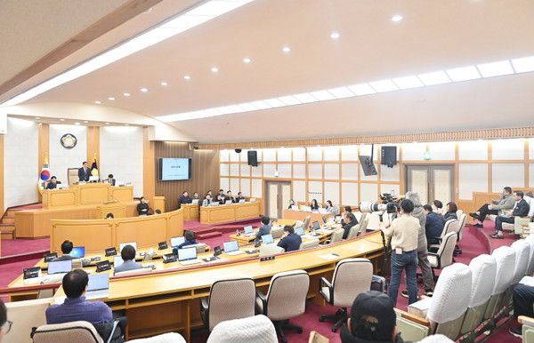 파주시의회 제253회 임시회 모습(사진제공=파주시의회)