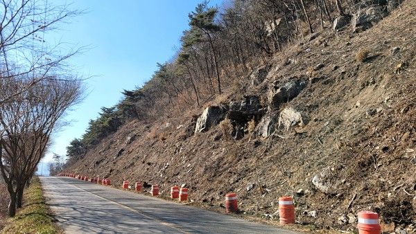 이양면 용반지구 현장. /사진-화순군
