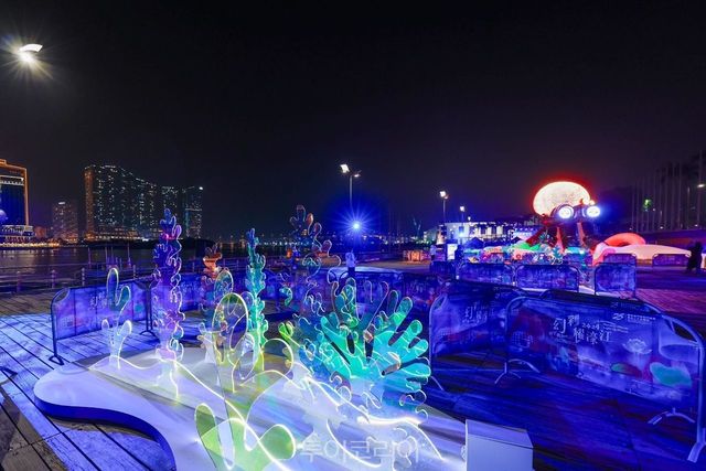 라이트업 마카오 불꽃놀이/사진-마카오정부관광청