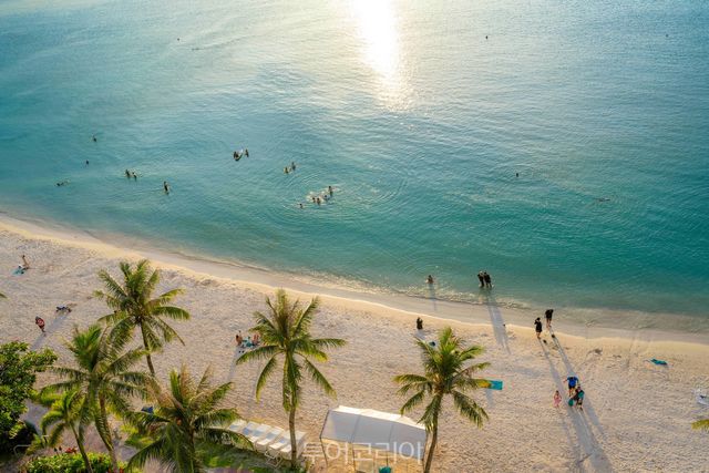 투몬해변/사진-괌정부관관청
