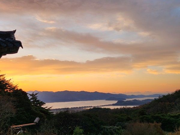 강진 만덕산과 백련사 일원 풍경. /사진-강진군