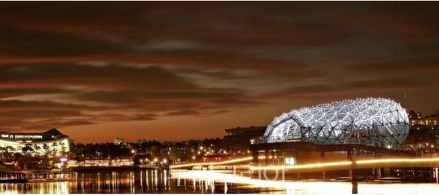 세종호수공원 야경/ 홈페이지 캡쳐