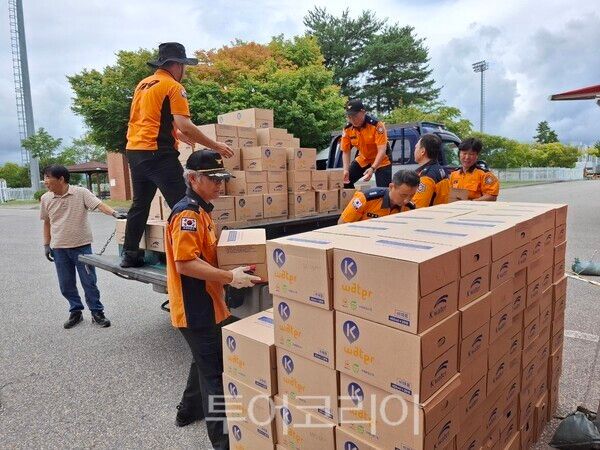 한국수자원공사가 소방청이 주관한 '2025년도 중앙단위 긴급구조지원기관 능력 평가'에서 최우수기관으로 선정됐다. /사진-한국수자원공사