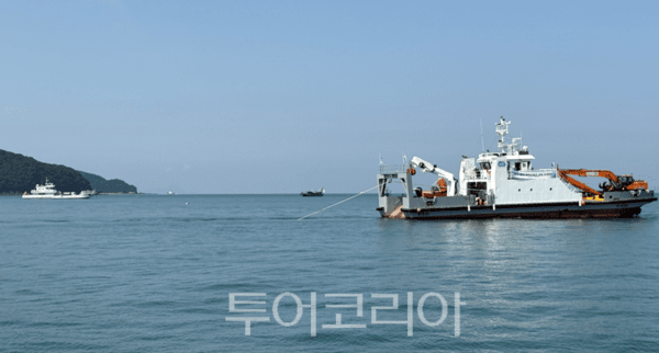 해양 침적 쓰레기 공동 수거 활동. /사진-당진시