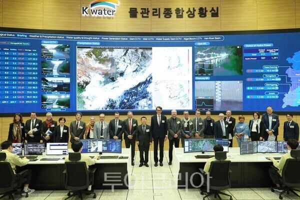 한국수자원공사는 21일 대전 본사에서 룩셈부르크 경제사절단을 맞아 협력의 장을 마련했다. /사진-한국수자원공사