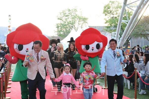 곡성군은 23일 제25회 곡성심청어린이대축제를 곡성섬진강기차마을에서 개최했다. /사진-김형석 기자