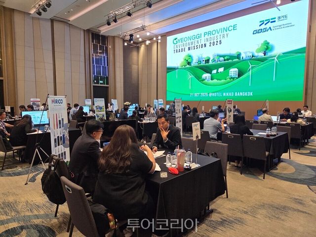 통상촉진단 수출 상담모습/사진=경기도