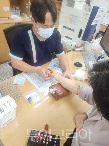 지난 6월 말 중단됐던 '지역 채혈 서비스'가 4개월 만에 목포시의료원을 통해 정상화됐다. /사진-목포시