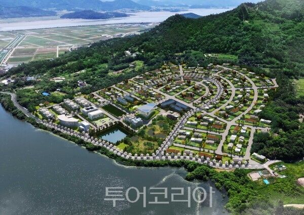 임천지구 신규마을 조감도. /사진-강진군