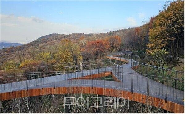 용마산 스카이워크 전망시설/서울시 제공