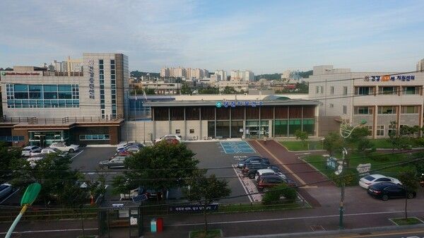 ▲당진시보건소 전경. 사진-당진시