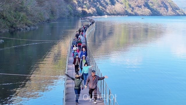 화천 산소길 걷기 행사/사진=화천군