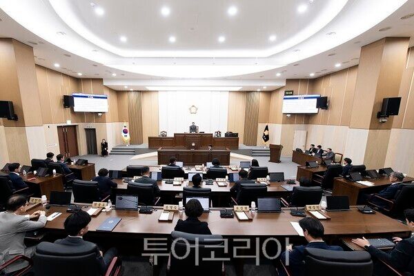 김포시의회 본회의장 전경