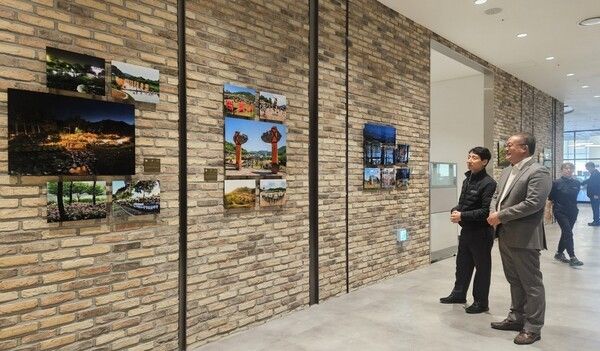 ▲국토정보교육원 갤러리 모습. /사진-공주시