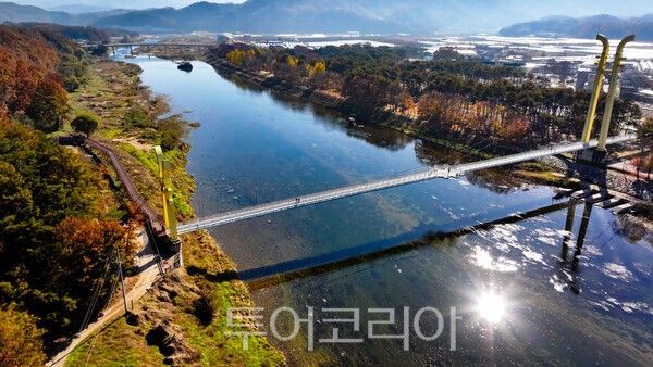 금강둘레길. /사진-영동군