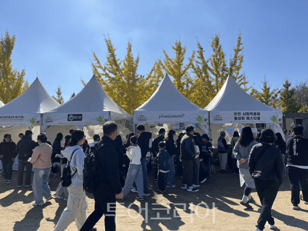 인천광역시가 10월 23일부터 11월 5일까지 드림파크 야생화단지에서 열린 국화축제와 연계해 ‘드림파크 국화축제와 함께하는 인천 사회적경제 활성화 페스티벌’을 진행하고 있다.