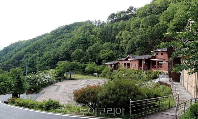 민주지산자연휴양림 숙박시설/사진=영동군