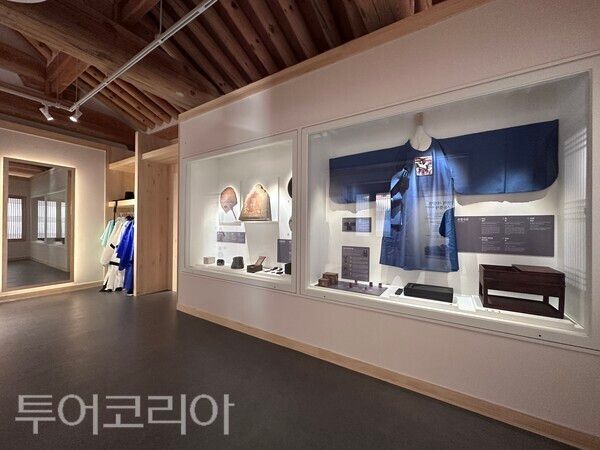 ▲면암 최익현 기념관 내 화랑 모습. /사진-청양군