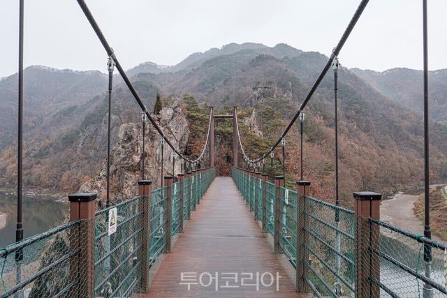 수주팔봉 출렁다리/사진=최갑수