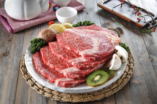 APEC정상회의에 제공된 경주천년한우 정육 모습./사진-경주시