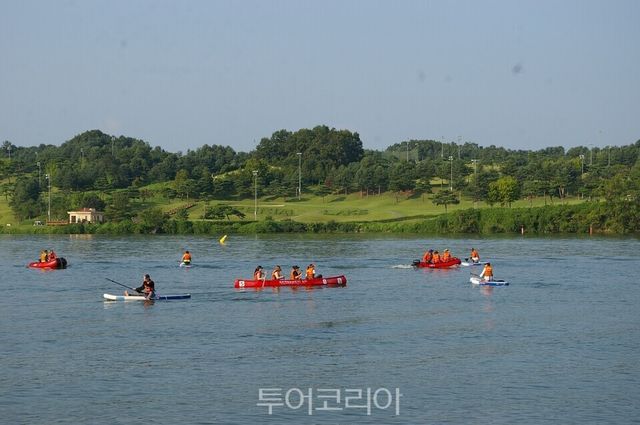 충주호 카누체험 Ⓒ투어코리아