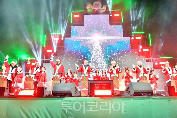 제7회 담양산타축제 모습. /사진-담양군