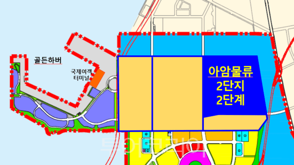 인천남항 아암물류2단지 2단계 복합물류 부지 입주기업 모집/투어코리아뉴스 김경남 기자