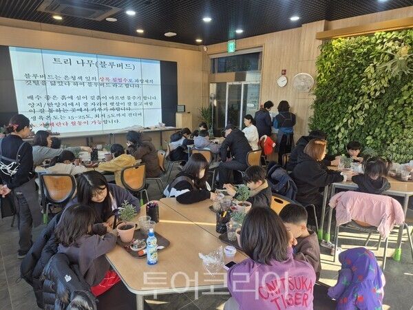 거제 식물원 체험활동/사진=거제식물원