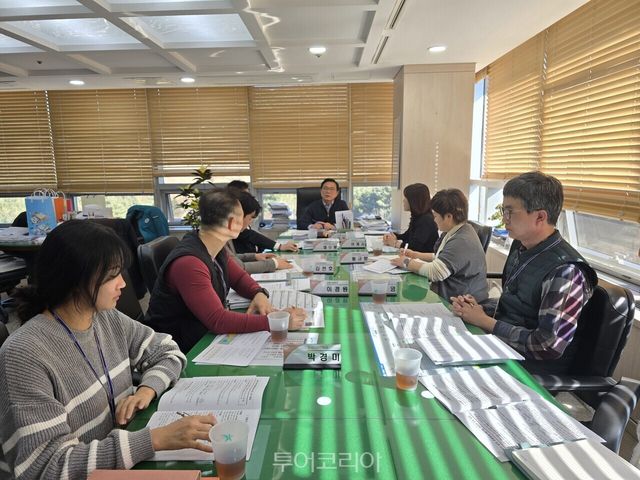 천안시는 지난 19일 시청 부시장실에서 각원사 일대 관광종합개발사업 추진단 4차 회의를 개최했다./사진-천안시