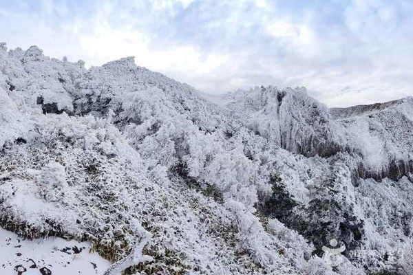 한라산 설경