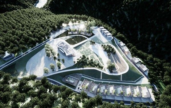 영덕 바데산 자연휴양림 조감도./사진-경북도