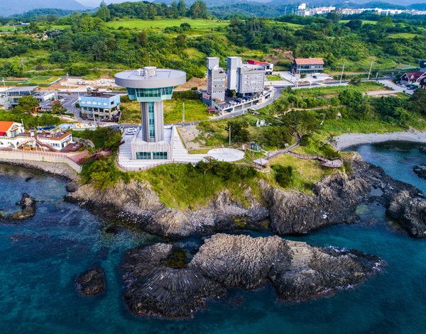 경주시 양남면 소재 주상절리 전망대 모습./사진-경주시