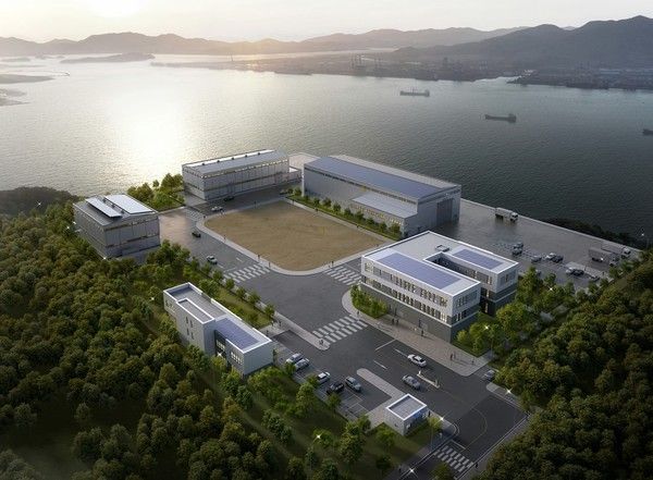 목포 남항 친환경선박 연구인프라 조감도. /사진-목포시