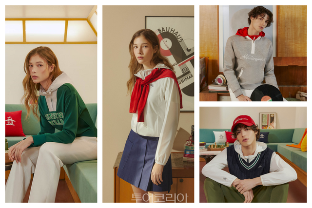 "[이미지 1] 먼싱웨어 2025 신상품 판매 쾌조…’리브랜딩 효과’ 톡톡 (우븐 후드 맨투맨)" "[이미지 4] 먼싱웨어 2025 신상품 판매 쾌조…’리브랜딩 효과’ 톡톡 (브이넥 풀오버 베스트)" "[이미지 3] 먼싱웨어 2025 신상품 판매 쾌조…’리브랜딩 효과’ 톡톡 (반 집업 포켓 맨투맨)" "[이미지 2] 먼싱웨어 2025 신상품 판매 쾌조…’리브랜딩 효과’ 톡톡 (시그니처 윈드 브레이커)"