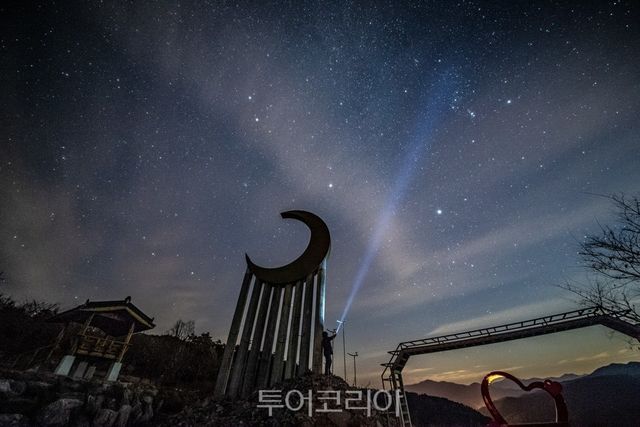 달빛공원의 밤하늘/사진= 공모전 입선작.경북문화관광공사